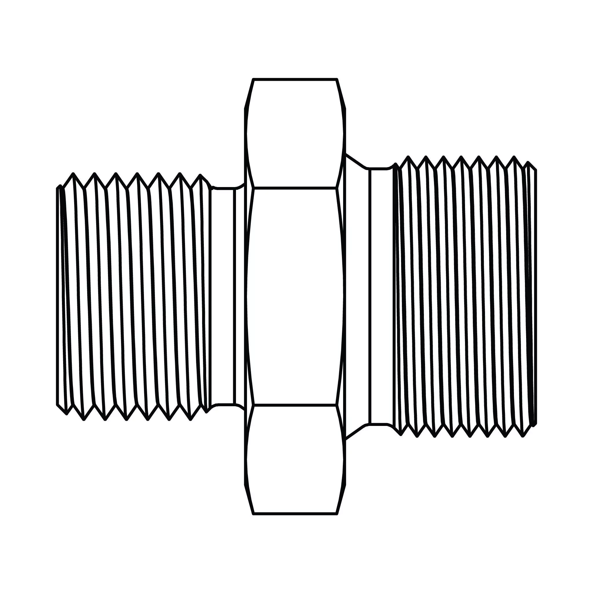 3810-06-12 BSPP to Metric