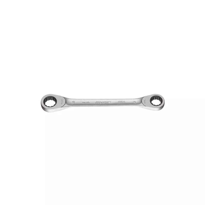 Gedore 2306832 Flat ring ratchet spanner 18x19 mm