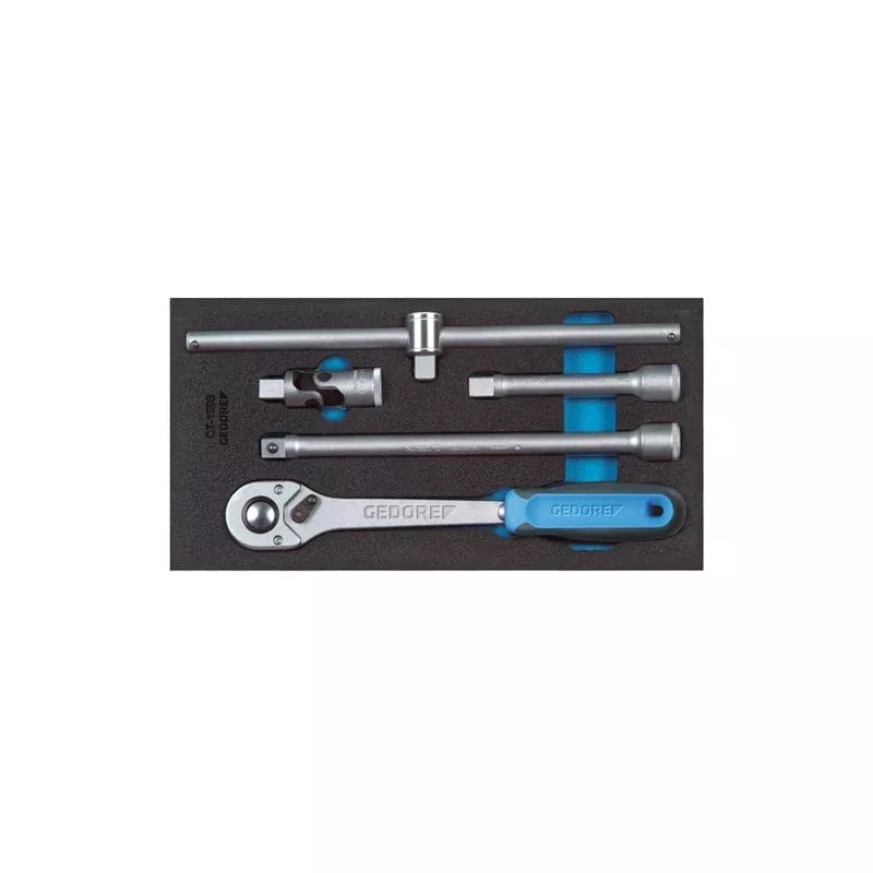 Gedore 2309106 Accessories For Socket Wrenches 1/2" in 1/3 Check-Tool Module