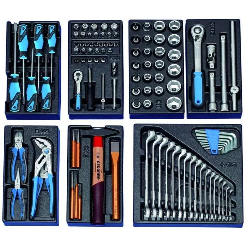 Gedore 2319845 Module assortment small, 104 Piece