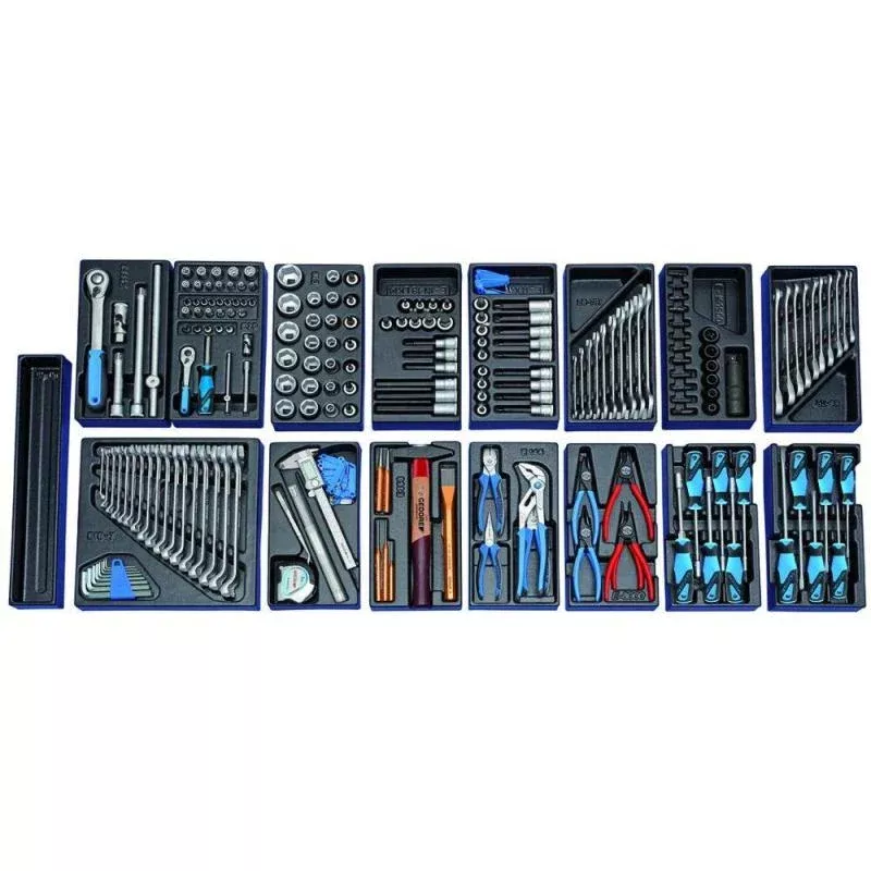 Gedore 2319853 Module assortment middle, 207 Piece