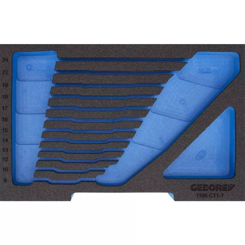 Gedore 2836076 Foam insert 2/2 L-BOXX 136, empty