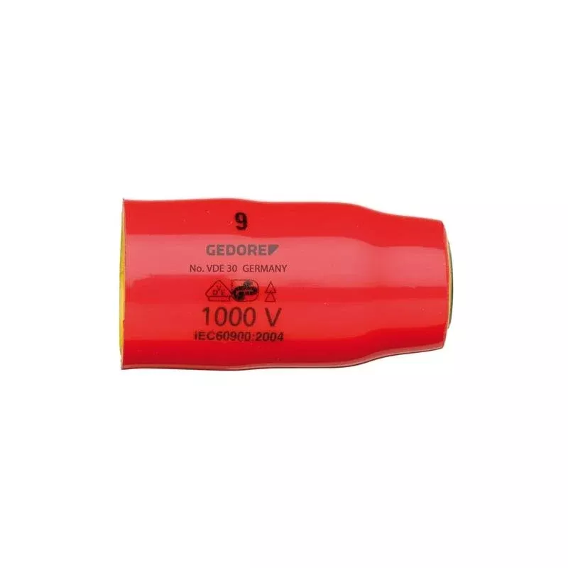 Gedore 2946483 VDE Socket 3/8 Inch 17 mm
