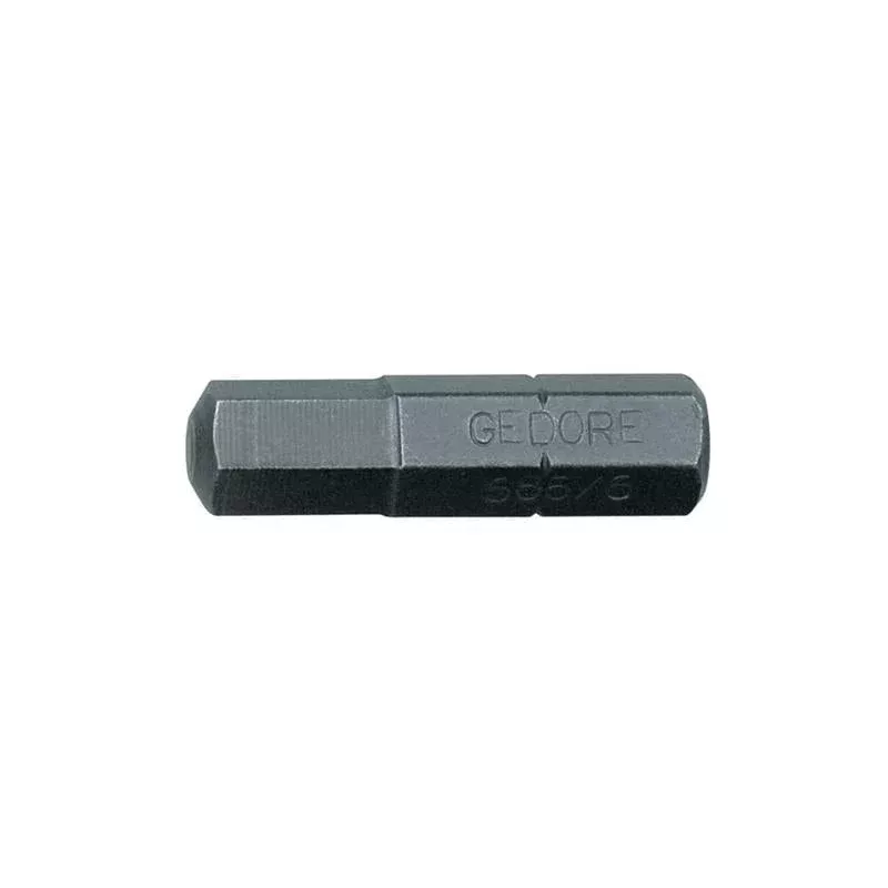 Gedore 6539340 Screwdriver Bit 1/4 Inch , Value Pack 10 - Pc , Hex 6 mm