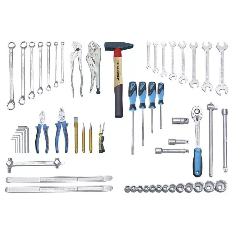 Gedore 6607010 Tool Assortment 68 Piece MM