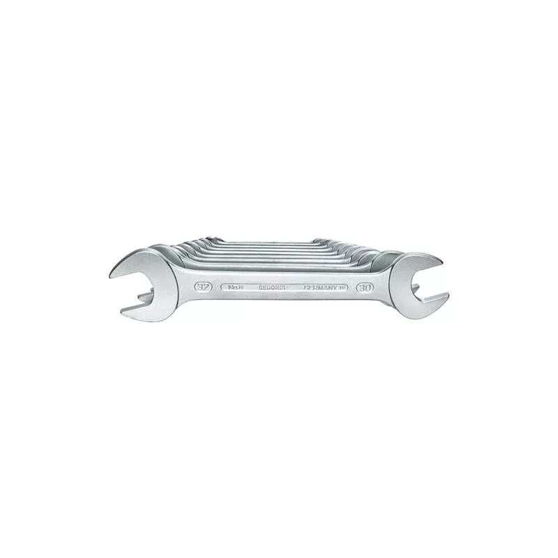 Gedore6077620 Double open ended spanner set 10 pcs 6-32 mm
