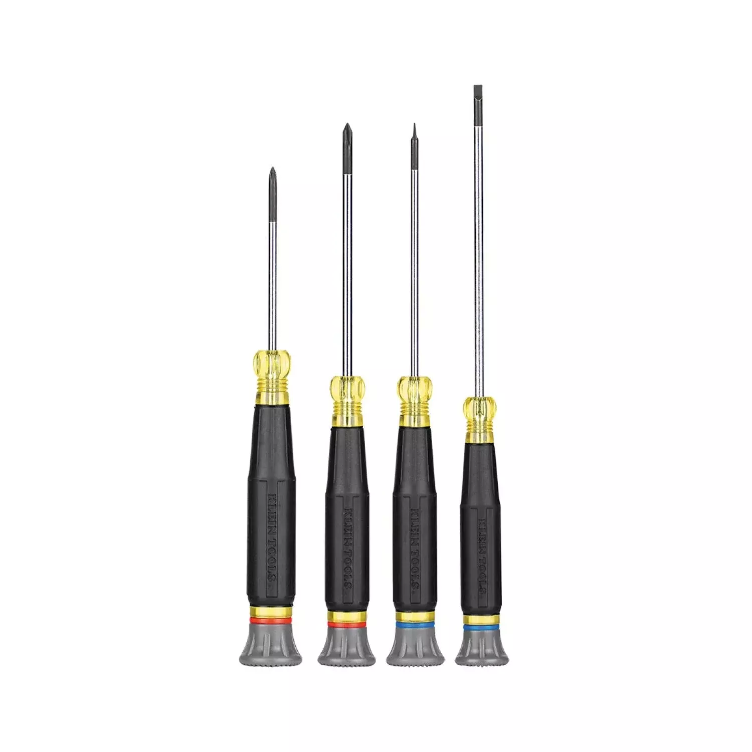 Klein Tools 85615 Precision Screwdriver Set, Slotted & Phillips, 4 Pc.