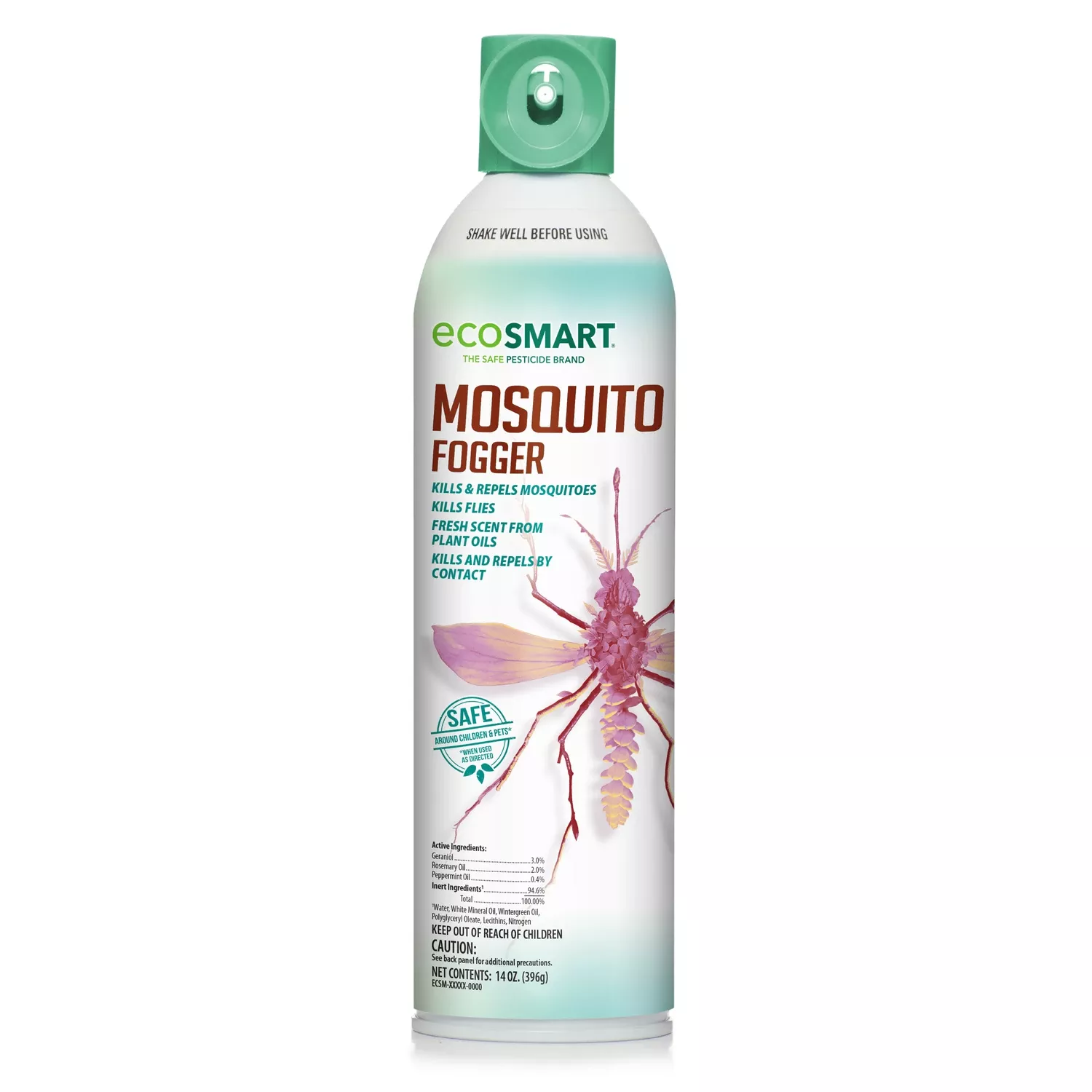 Mosquito Fogger Liquid 14 Oz - Safe For Children And Pets