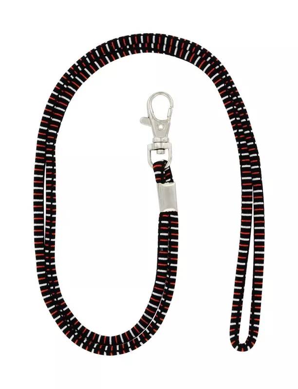 Polyester Multicolored Decorative Key Chain Lanyard