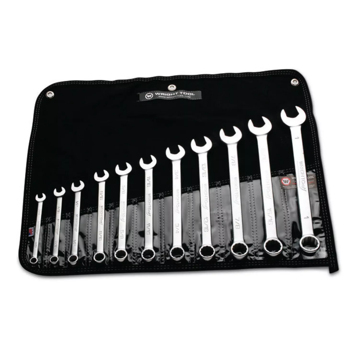 Wright 711 - 11 Piece Combination Wrench Set 3/8 - 1