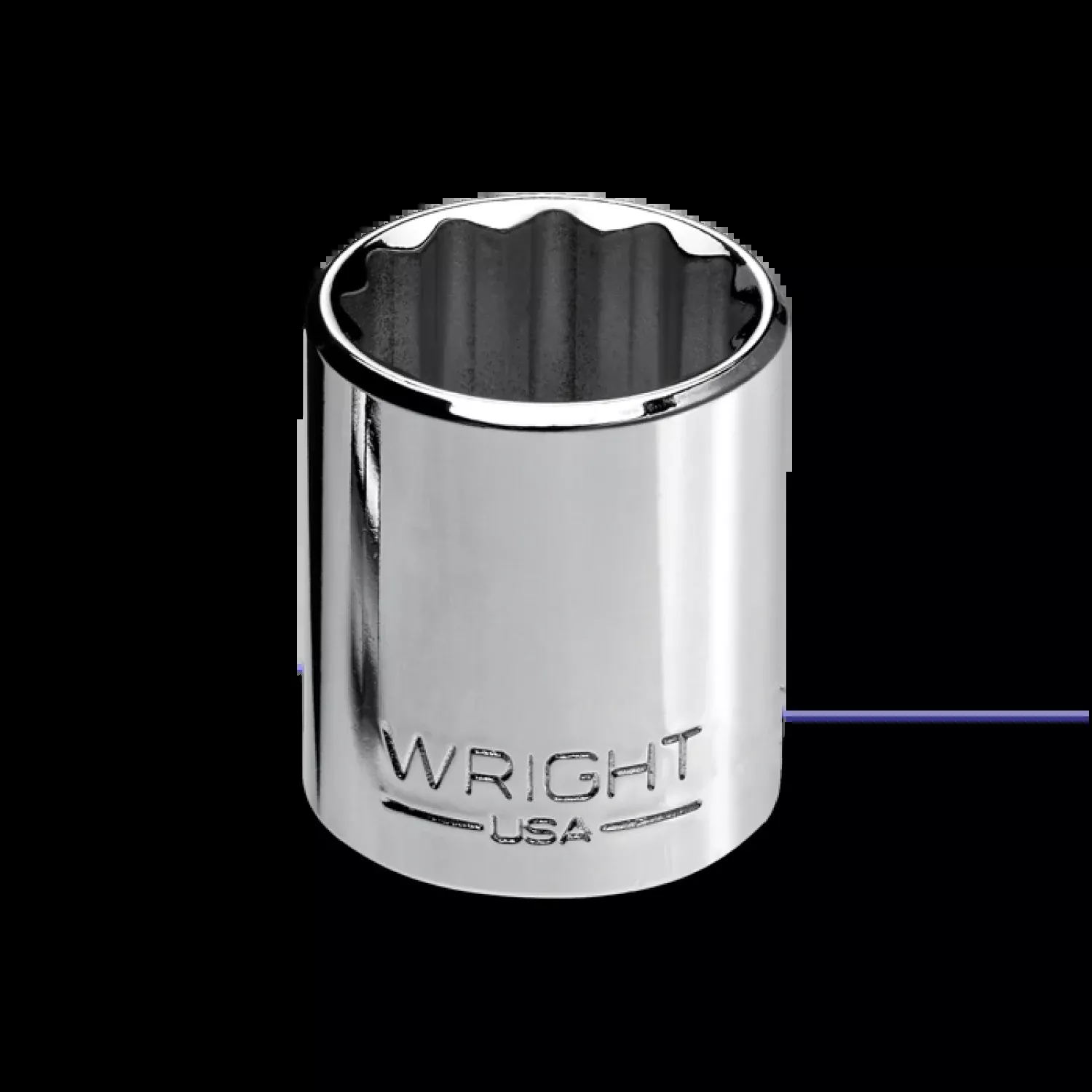 Wright Tool 41-36MM 12 Point Chrome Metric Socket
