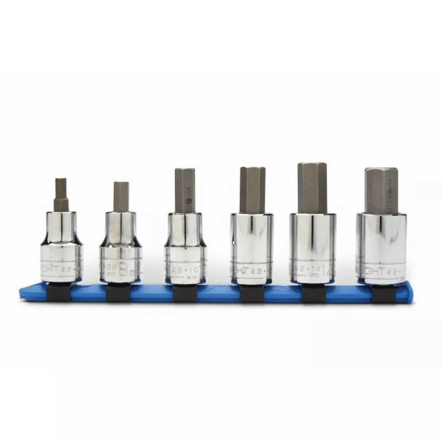 Wright Tool 453 1/2 Inch Drive Hex Socket Set6 Piece