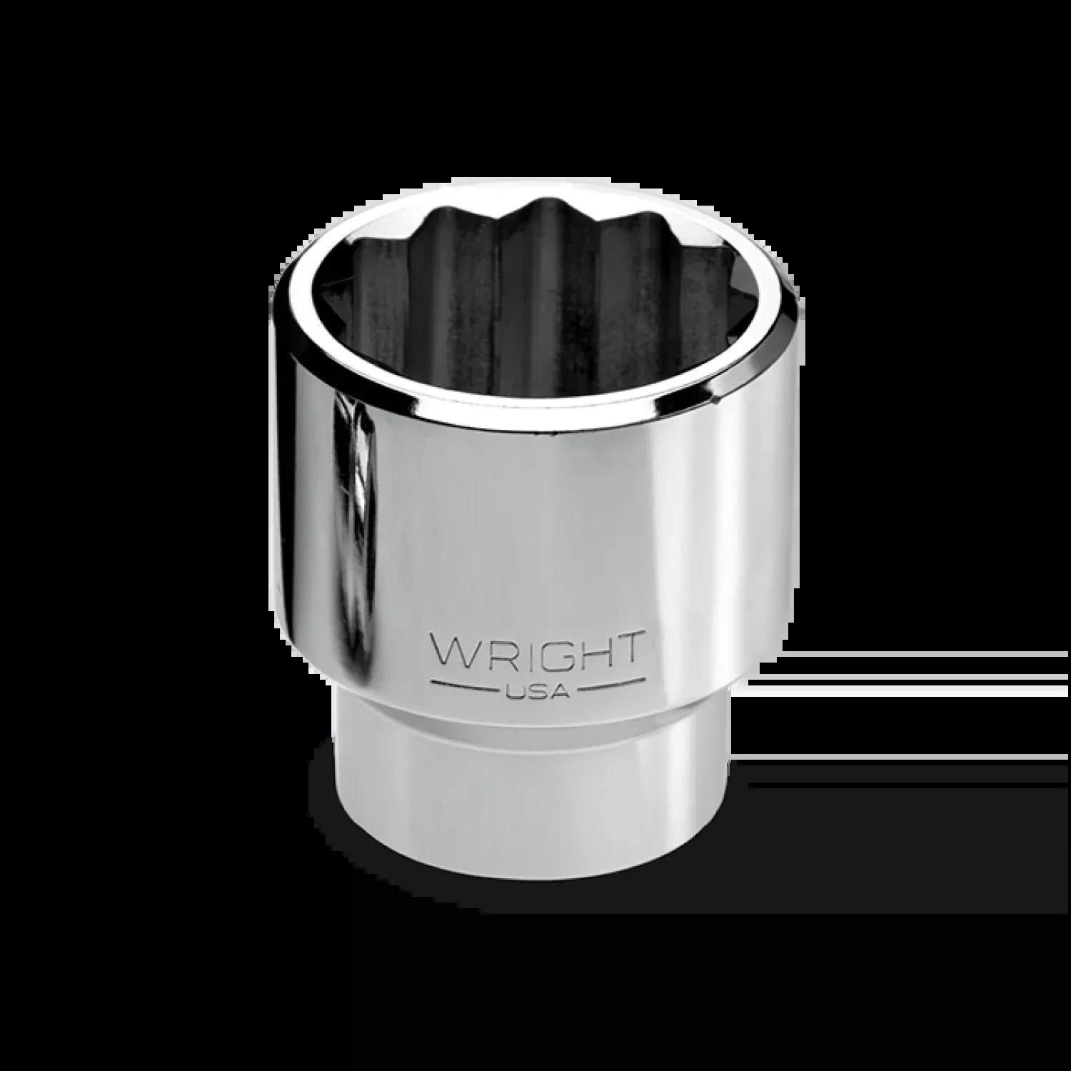 Wright Tool 61-26MM 12 Point Chrome Metric Socket