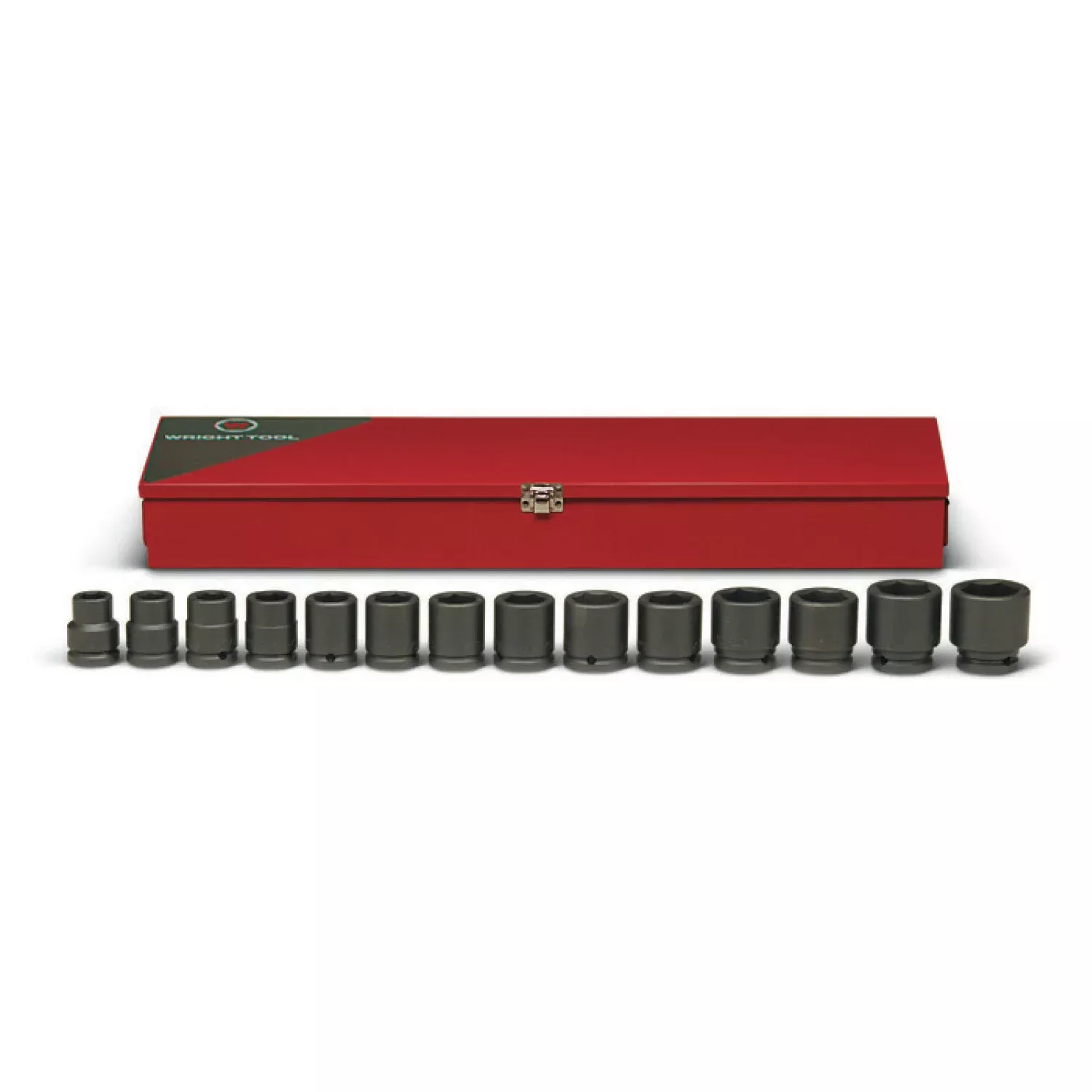 Wright Tool 610 3/4" Drive 6 Point Standard Impact Socket Set 14 Pc.