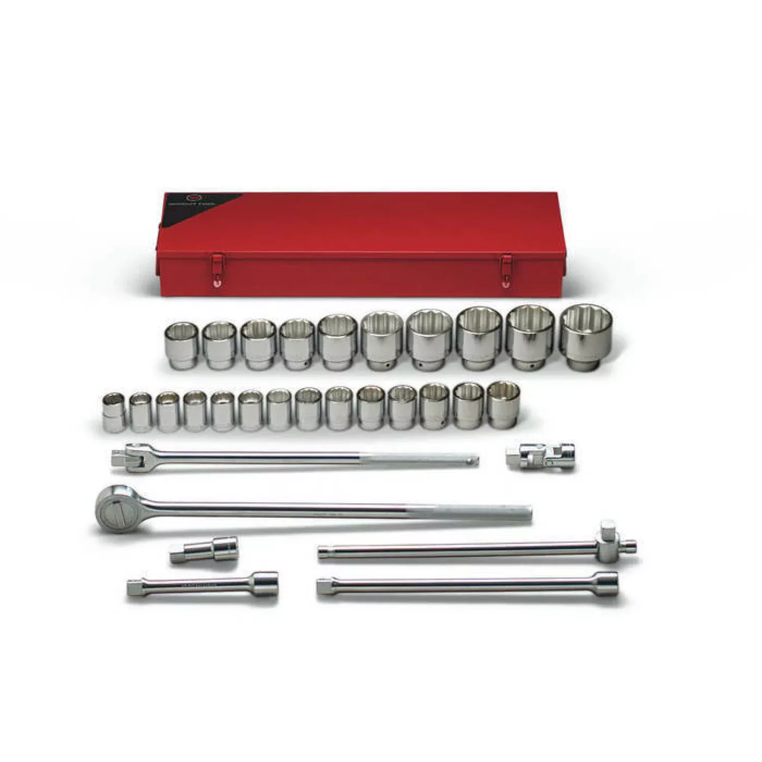 Wright Tool 650 3/4" Drive 12 Pt. StandardSocket Set 31 Pc