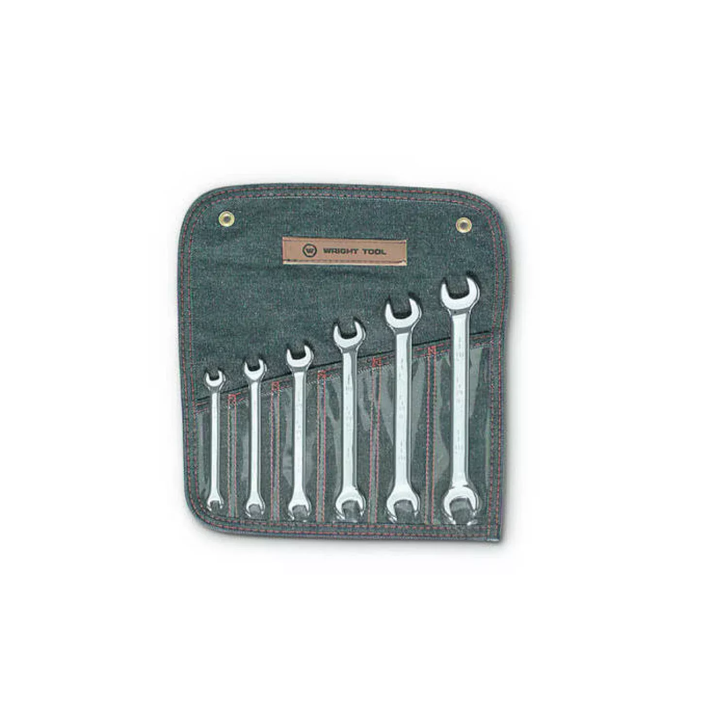 Wright Tool 740 Metric Open End Wrench Set 6 Piece