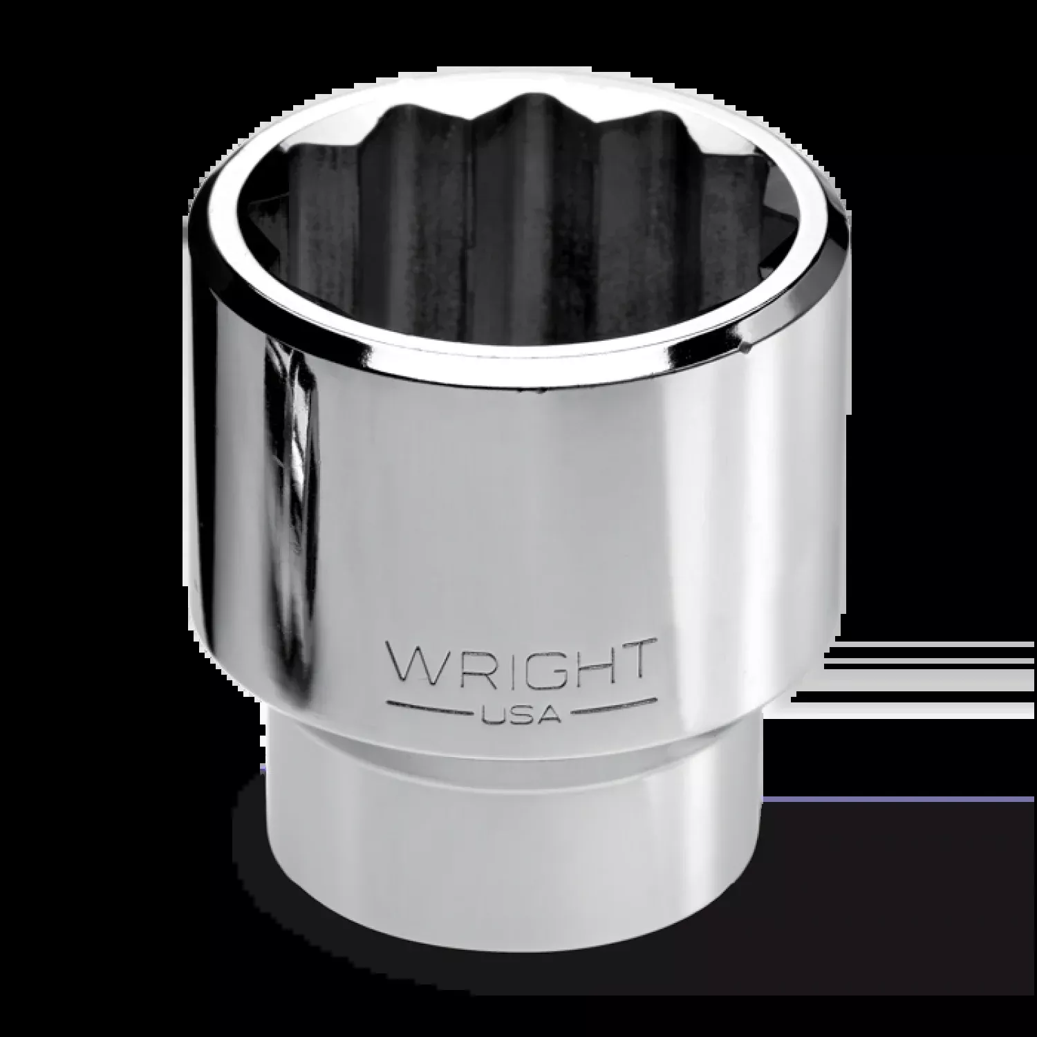 Wright Tool 8140 Square 12 Point Standard Socket 1 Inch Drive