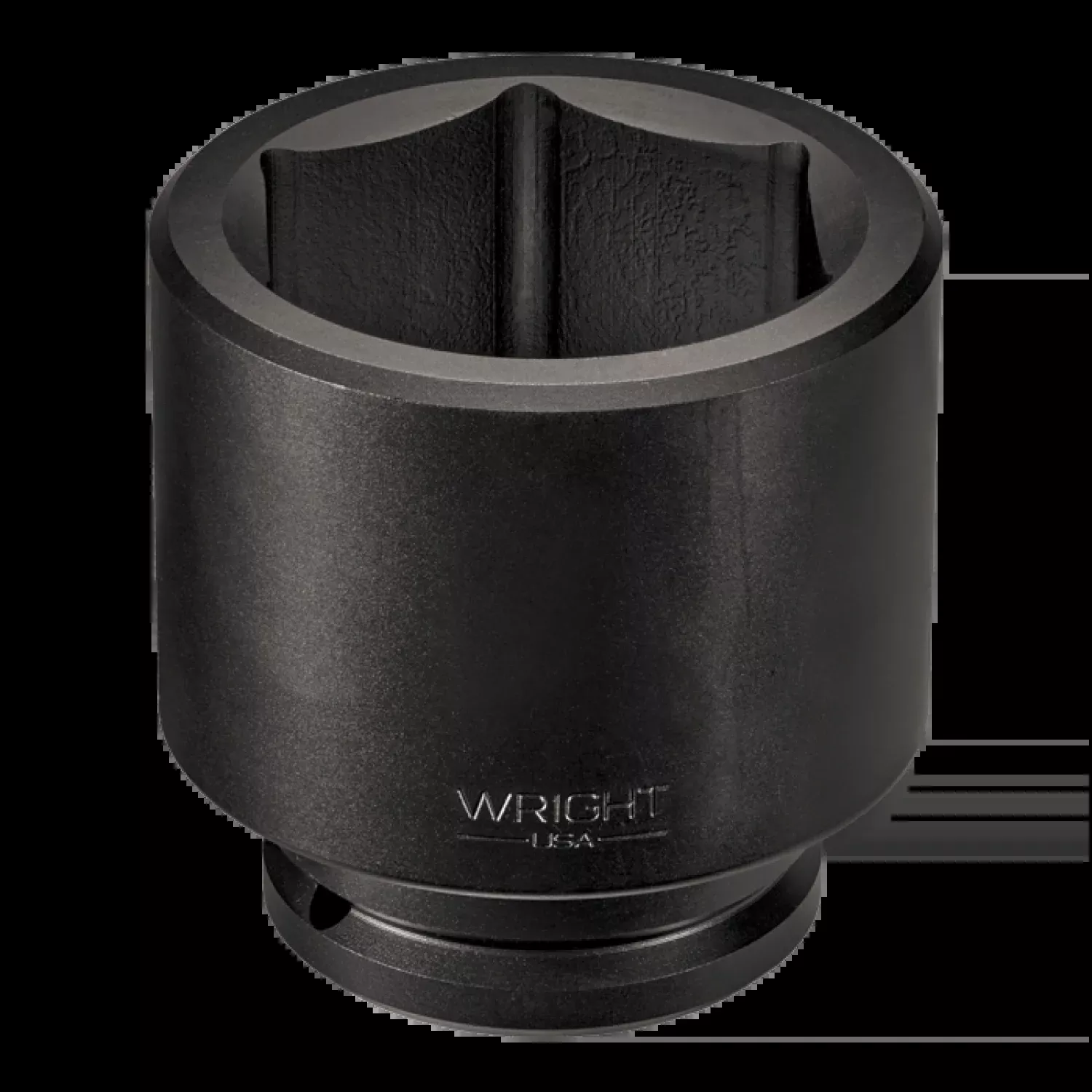 Wright Tool 858-180MM 6 Point Standard Metric Impact Socket