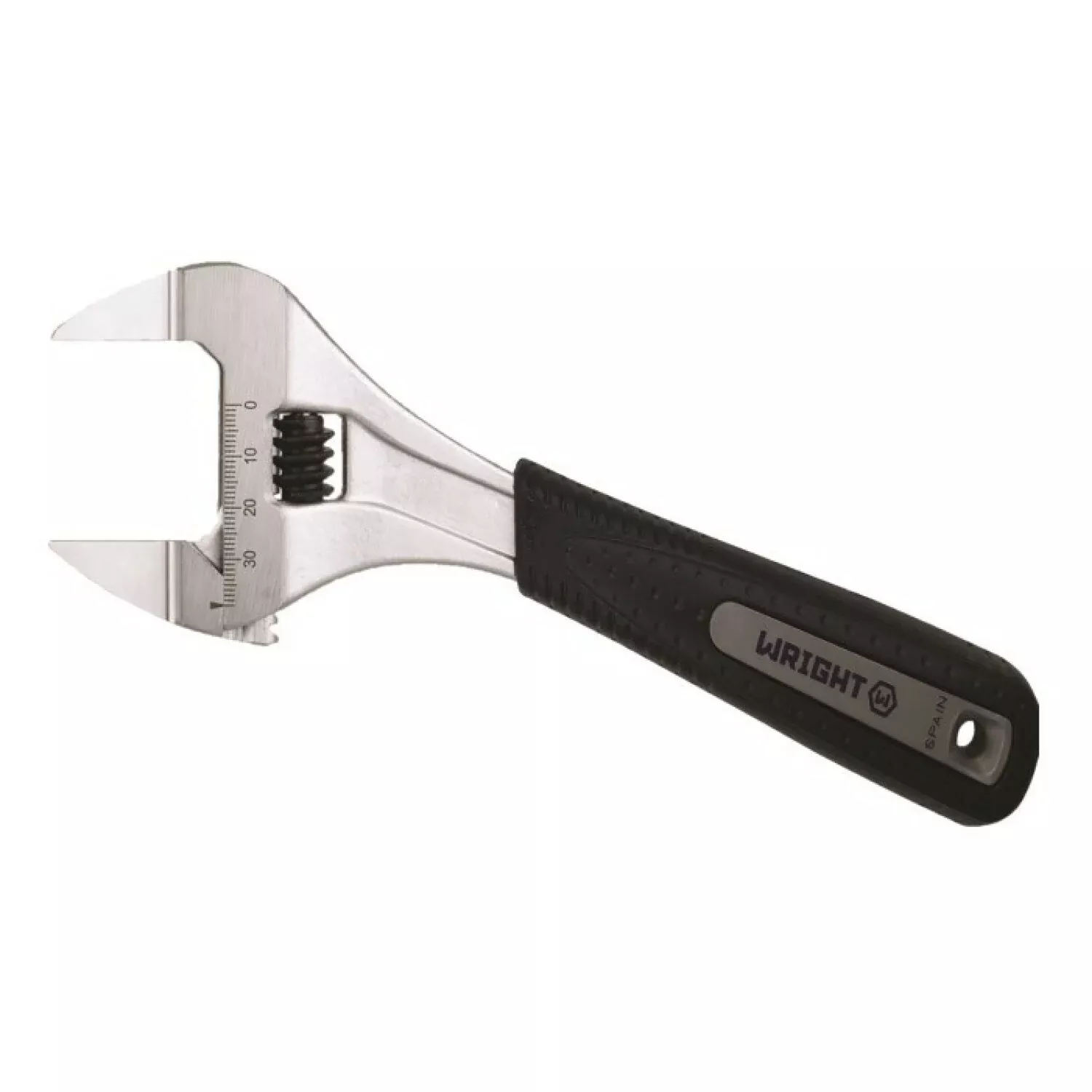 Wright Tool 9AG08X Adjustable Wrench Extra Wide Cushion Grip 8 Inch