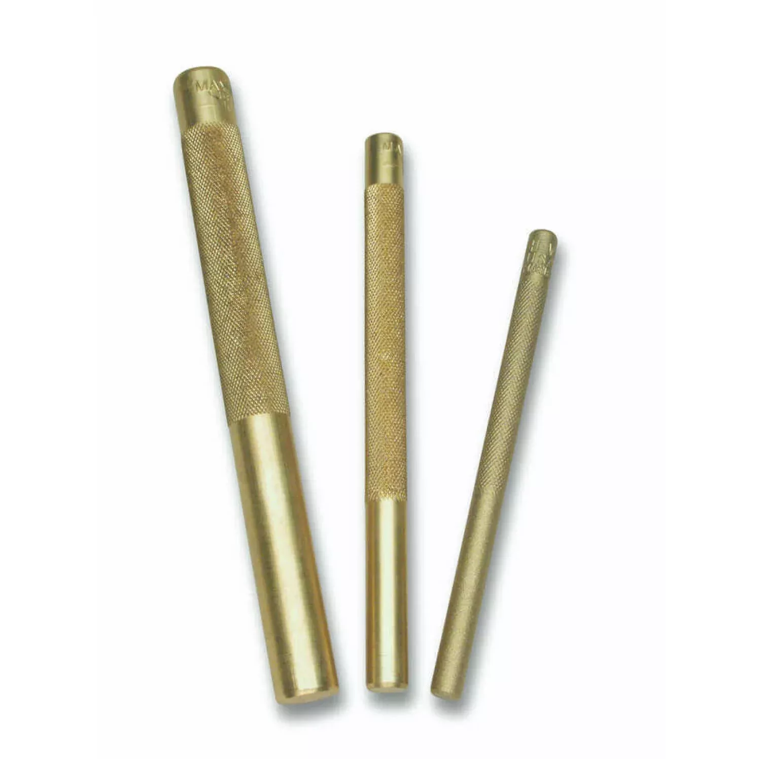 Wright Tool 9M61360 Knurled Brass Drift Punch Set 3-Piece