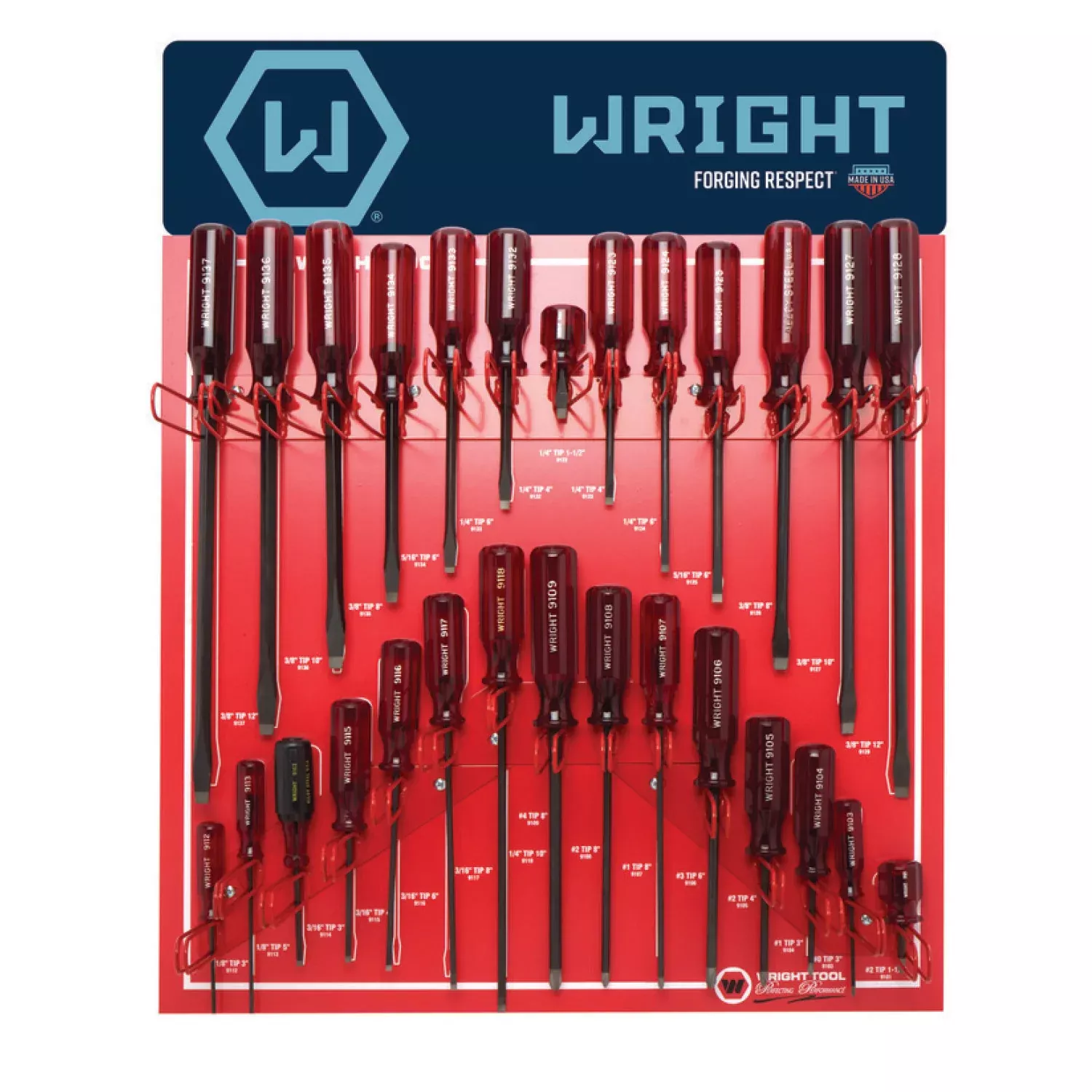 Wright Tool D973 Square, Phillips Screwdriver Set28-Piece