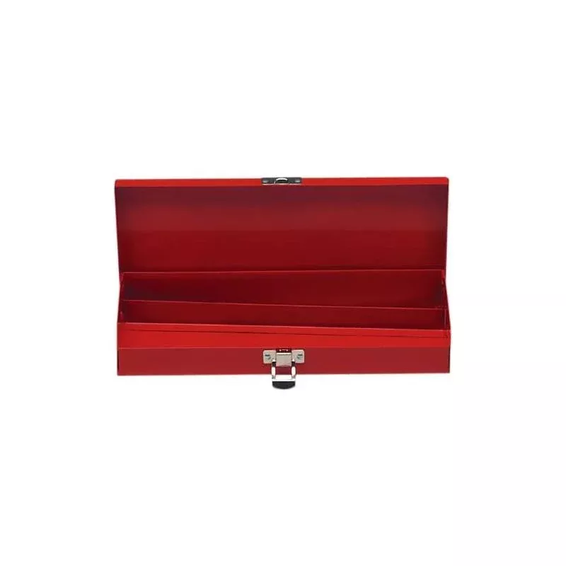 Wright Tool W408 Tool Box Red, Metal w/Chrome Catch Type 1
